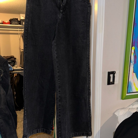 Brand new adidas wide leg jeans with tag - Picture 4 of 9